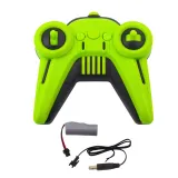 Widok samochodu RC z efektami LED na świeżym powietrzu