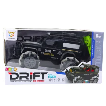 Zestaw samochodu terenowego RC z pilotem i akcesoriami