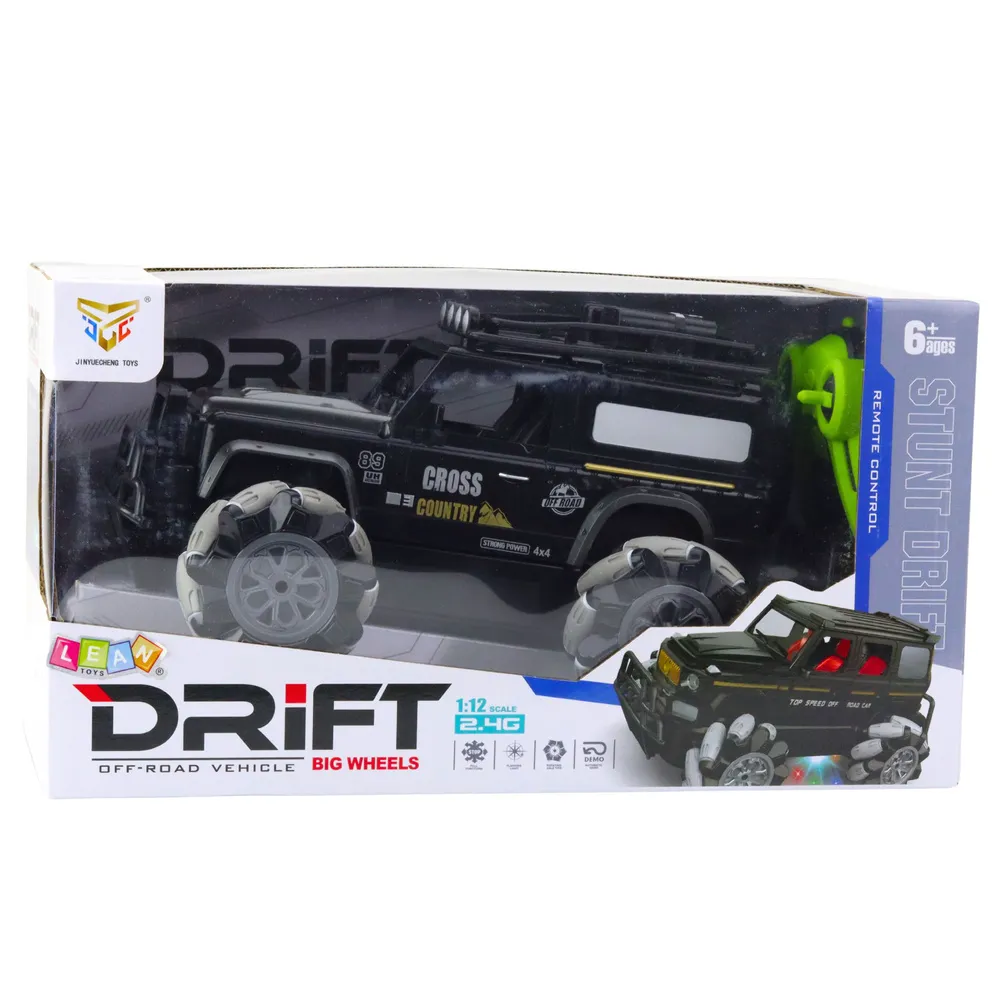 Zestaw samochodu terenowego RC z pilotem i akcesoriami