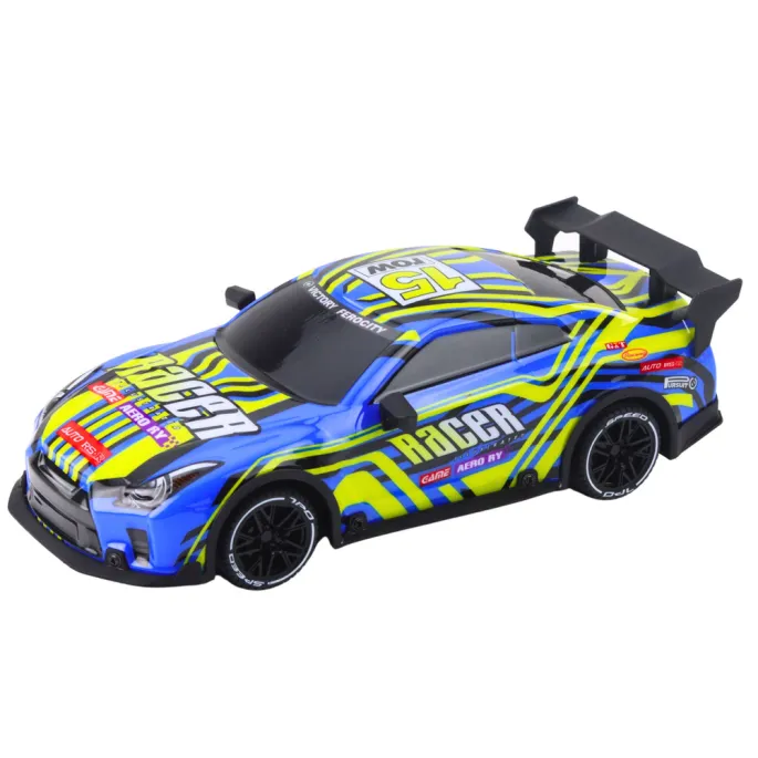 Pilot i samochód sportowy z efektami świetlnymi i dźwiękowymi dla dzieci