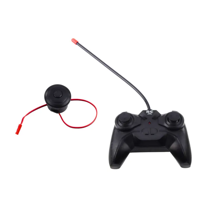 Sterowany pilotem samochód sportowy RC w intensywnie żółtym kolorze