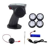 Sportowe auto RC z zestawem kół do efektownych poślizgów i pilotem