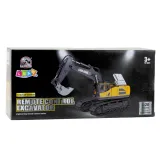 Szczegółowy model koparki gąsienicowej 1:20 dla dzieci i dorosłych