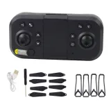 Zestaw akcesoriów drona LU50 Air: etui, śmigła i pilot