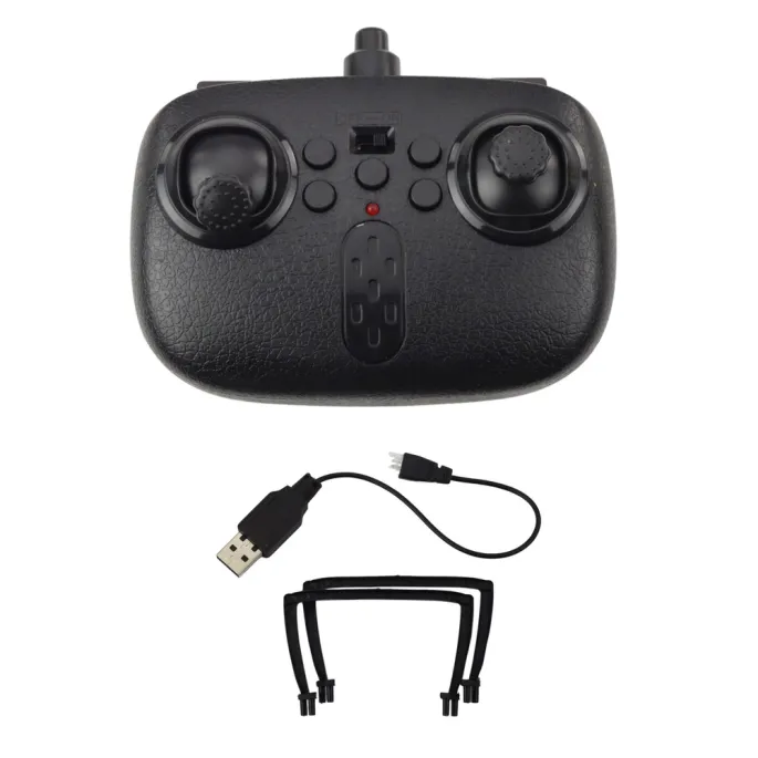 Dron Y20 UFO podczas akrobacji 360 stopni z podświetleniem LED