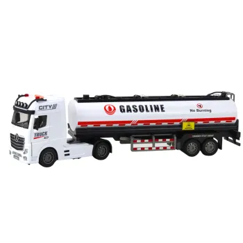 Ciężarówka Cysterna Z Paliwem Funkcja Lania Wody Światła Dźwięki