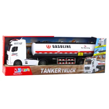 Cysterna do zabawy o długości 57 cm z akcesoriami i bateriami w zestawie