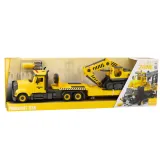 Koparka gąsienicowa z zestawu DIY podczas demontażu