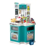 Kolorowa kuchnia zabawkowa dla dzieci z dźwiękami i światłami