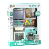 Realistyczny zestaw łazienkowy do nauki higieny i kreatywnej zabawy
