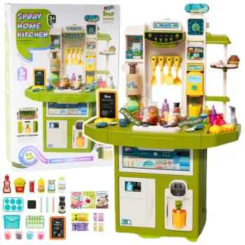 Kuchnia dziecięca z akcesoriami i efektami świetlnymi oraz dźwiękowymi
