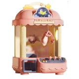 Automat do łapania pluszaków na żetony z maskotkami i naklejkami