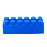 Klocki konstrukcyjne z naklejkami do personalizacji dla najmłodszych