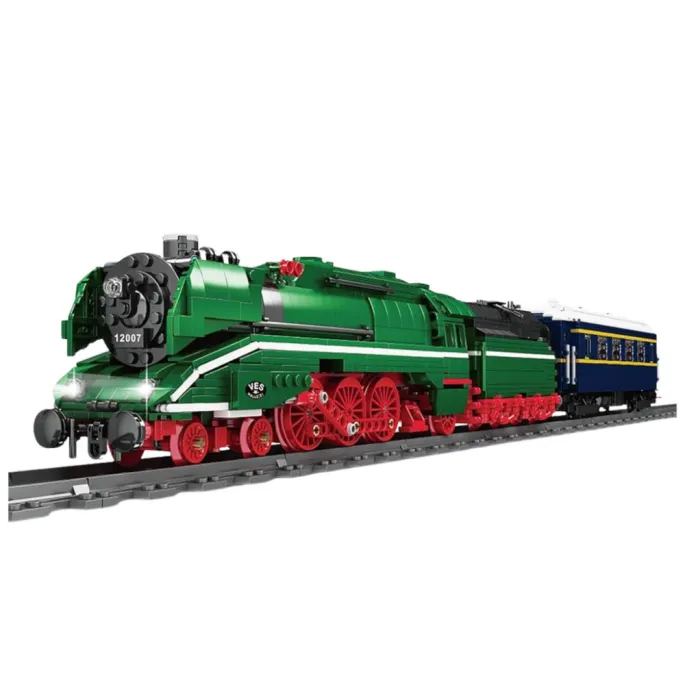 Zestaw klocków konstrukcyjnych do budowy zdalnie sterowanej lokomotywy