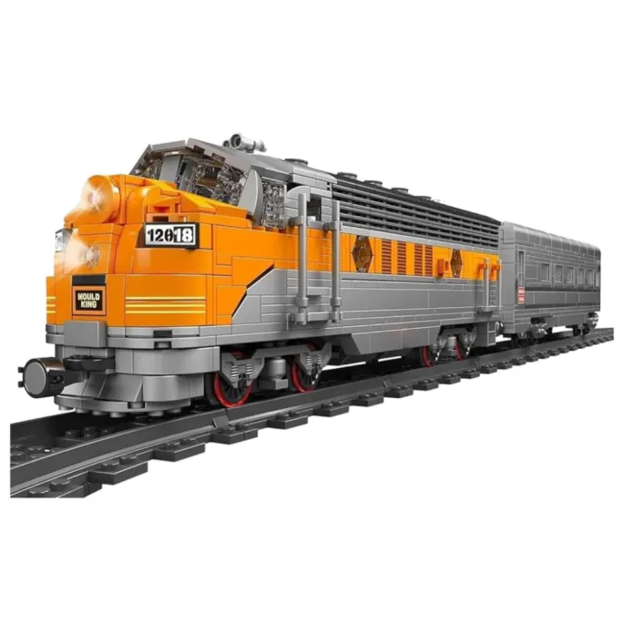 Zestaw do budowy zdalnie sterowanego pociągu dla dzieci i dorosłych