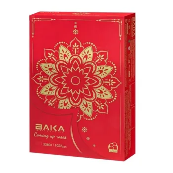 Klocki kreatywne na prezent – bukiet róż jako dekoracja do domu