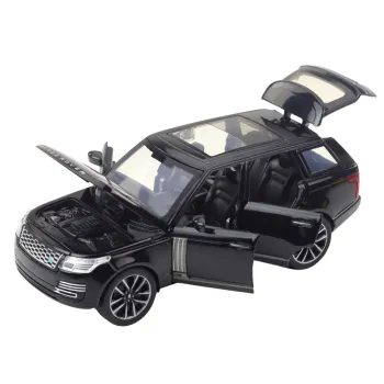 Zabawka samochód Range Rover czarny z dźwiękiem i otwieranymi elementami