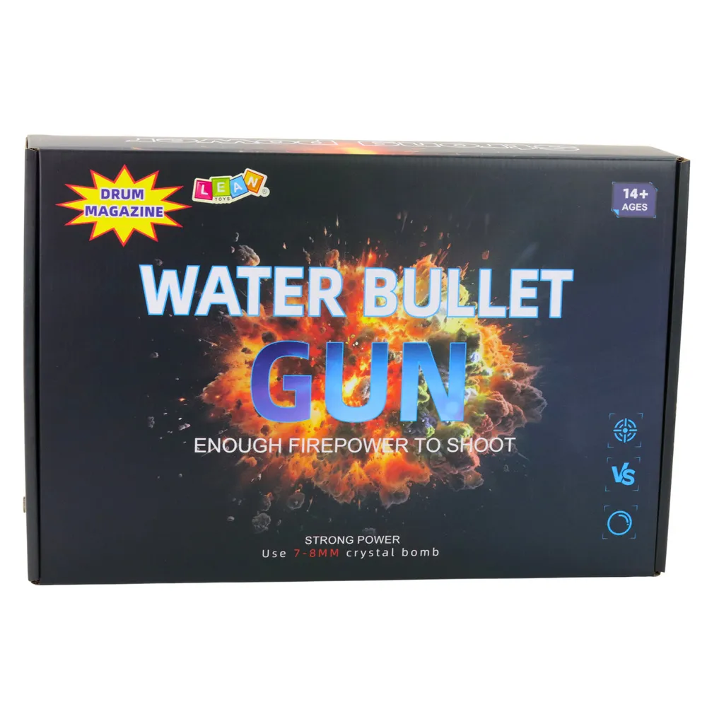 Karabin na kulki hydrożelowe z celownikiem optycznym i dodatkami