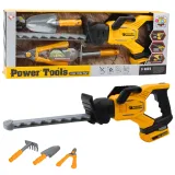 Elektryczne nożyce do żywopłotu dla dzieci w zestawie ogrodniczym