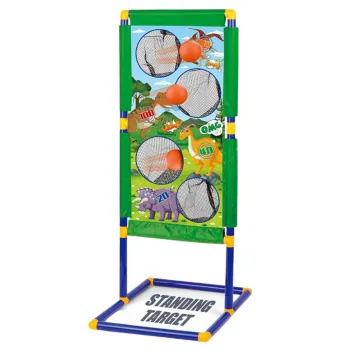 Zestaw do strzelania z piłkami i stojącą tarczą, idealny na prezent