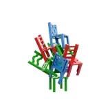 Elementy gry Mistakos Walka o stołki ułożone w wieżę