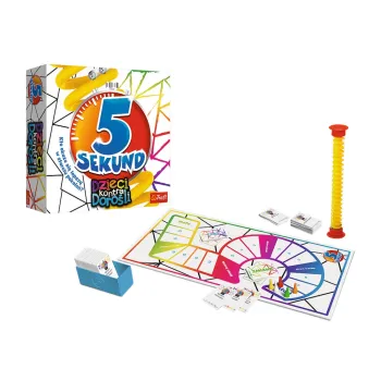 Pudełko gry 5 sekund Dzieci kontra dorośli marki Trefl widoczne z przodu