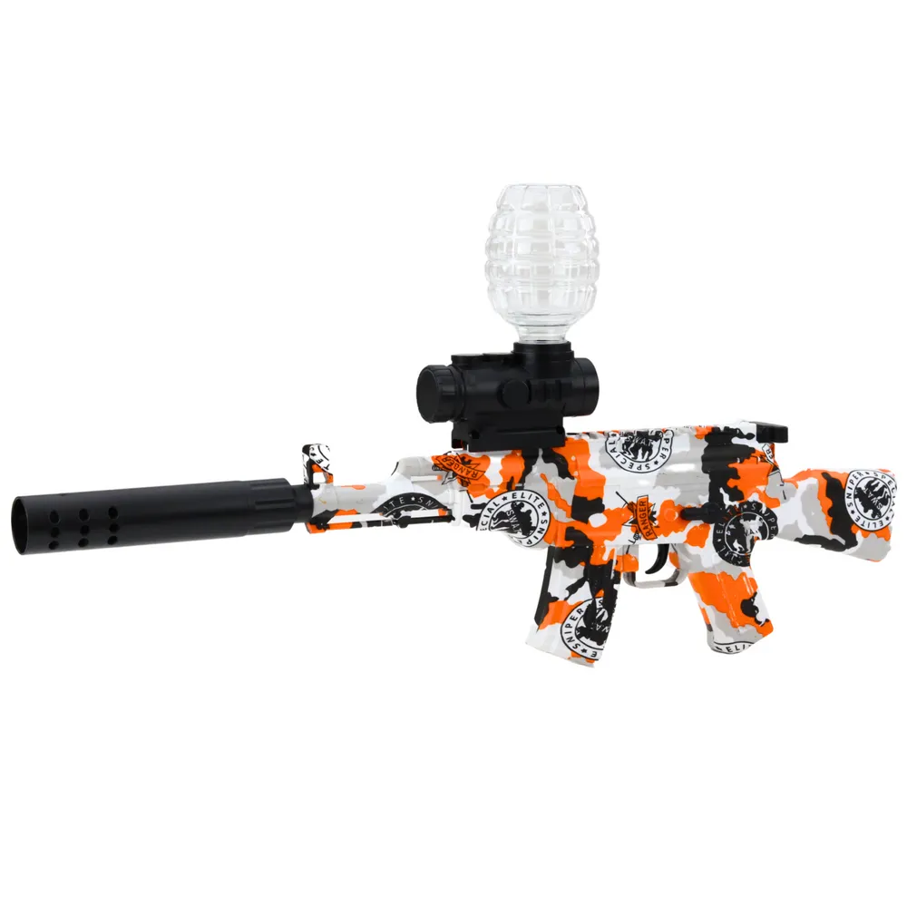 Bezpieczny karabin na kulki hydrożelowe z akcesoriami dla młodzieży