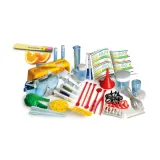 Kompletny zestaw do eksperymentów chemicznych z instrukcją po polsku