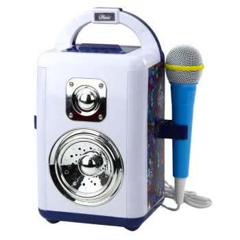 Muzyczna zabawka dla dzieci z mikrofonem, nagrywaniem i efektami dźwiękowymi