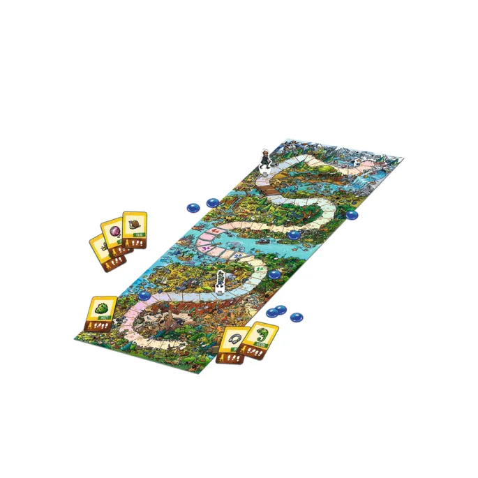 Elementy gry rodzinnej Spy Guy Junior Zwierzaki i ilustrowany atlas zwierząt