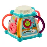 Sorter kształtów 7w1 dla dzieci z światłami i dźwiękami, motoryczna zabawka
