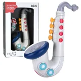 Dziecięcy saksofon interaktywny w kolorowym opakowaniu na prezent