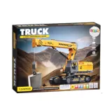 Zestaw 133 elementy – koparka na gąsienicach sterowana pilotem