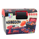 Wkrętarka na baterie z akcesoriami do kreatywnej zabawy dla dzieci