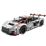Audi R8 RC Rastar – szczegółowy model z 3322 elementów do samodzielnego montażu