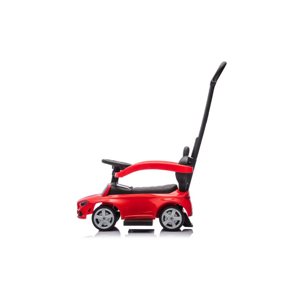 Pchacz Mercedes z pojemnym schowkiem pod siedziskiem na drobiazgi