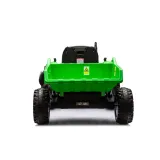 Traktor Na Akumulator HC-306 Z Przyczepą Jasno Zielony 24V