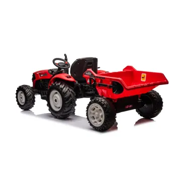 Zestaw traktor plus przyczepa – idealny prezent dla dziecka