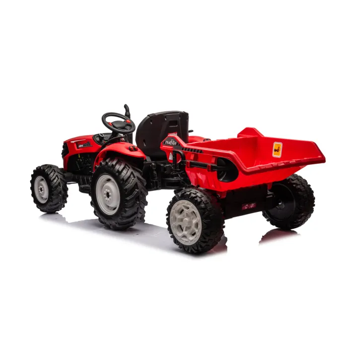 Zestaw traktor plus przyczepa – idealny prezent dla dziecka