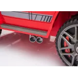 Samochodzik dziecięcy Mercedes G63 na akumulator z wygodnym siedziskiem