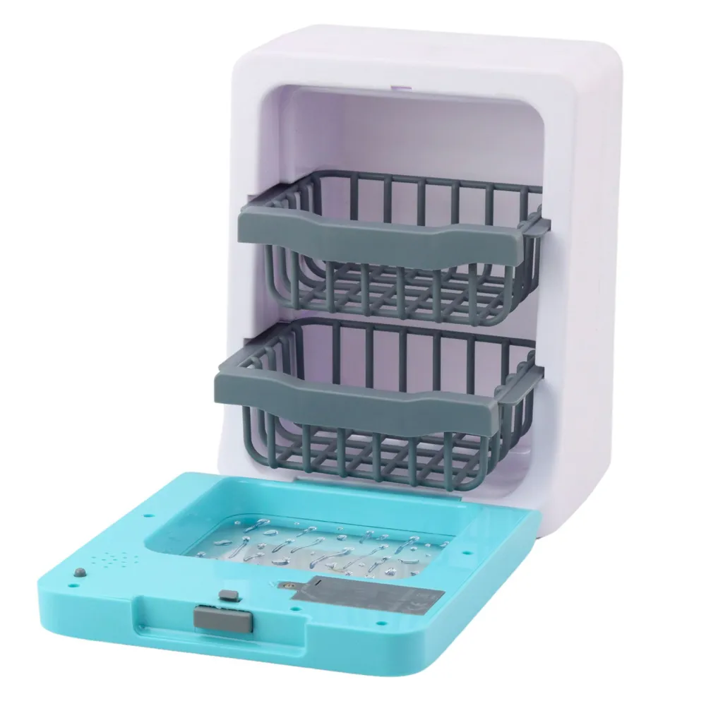 Realistyczna zmywarka zabawkowa z naczyńkami do zabawy