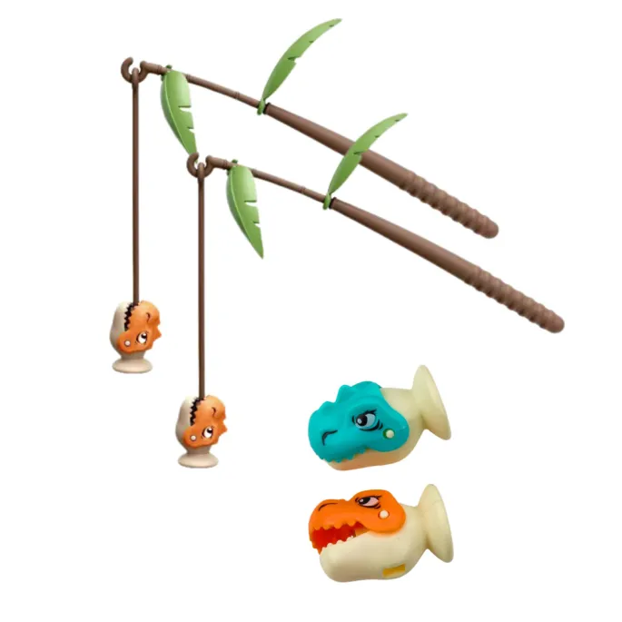 Zabawka edukacyjna – łowienie dinozaurów na magnetyczne wędki