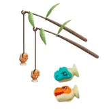 Zabawka edukacyjna – łowienie dinozaurów na magnetyczne wędki