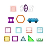 Klocki magnetyczne rozwijające kreatywność i wyobraźnię dziecka