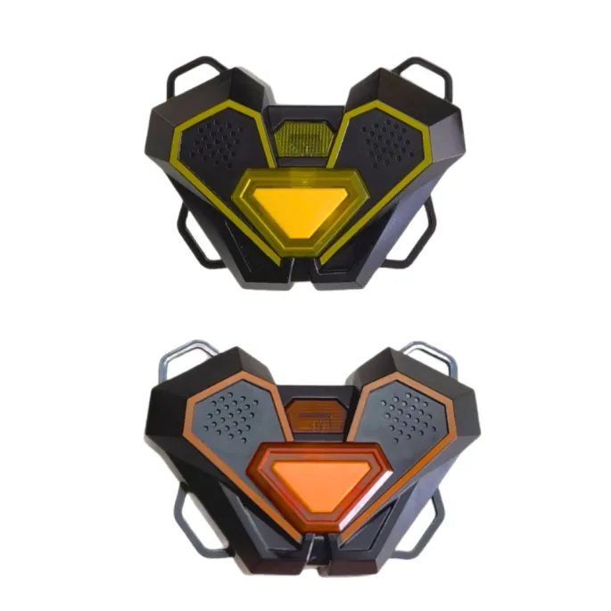 Interaktywne tarcze reagujące na trafienia do gry w laser tag dla dzieci