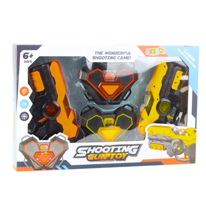 Paintball laserowy – komplet do aktywnej zabawy w domu i na świeżym powietrzu