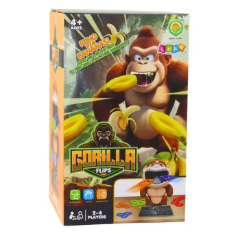 Zabawna gra rodzinna z gorylem – rozwijaj refleks i koordynację