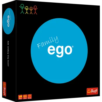 Pudełko gry Ego Family Trefl na białym tle