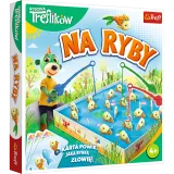 Planszowa gra zręcznościowa Na Ryby z postaciami Rodzina Treflików