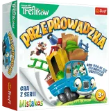 Gra zręcznościowa Przeprowadzka z Rodziną Treflików na stole